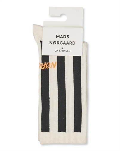 Mads Nørgaard - Antonella Strømper - Black/Vanilla Ice